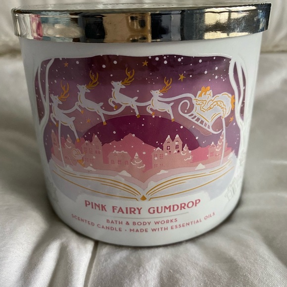 TWO Pink Fairy Gumdrop in Luminary Jar from BBW